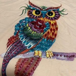 Gorgeous shirt with the beautiful design handmade